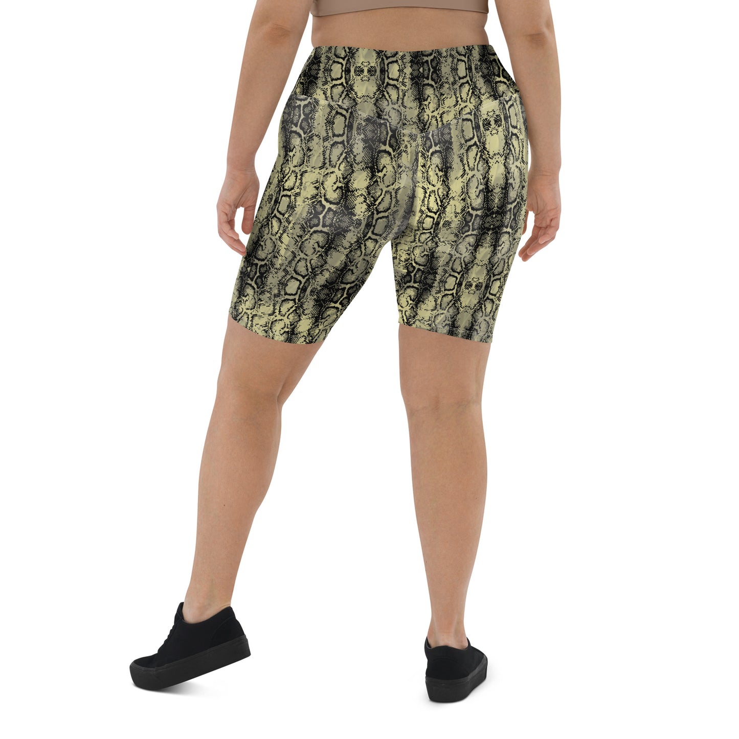 Reptile Biker Shorts