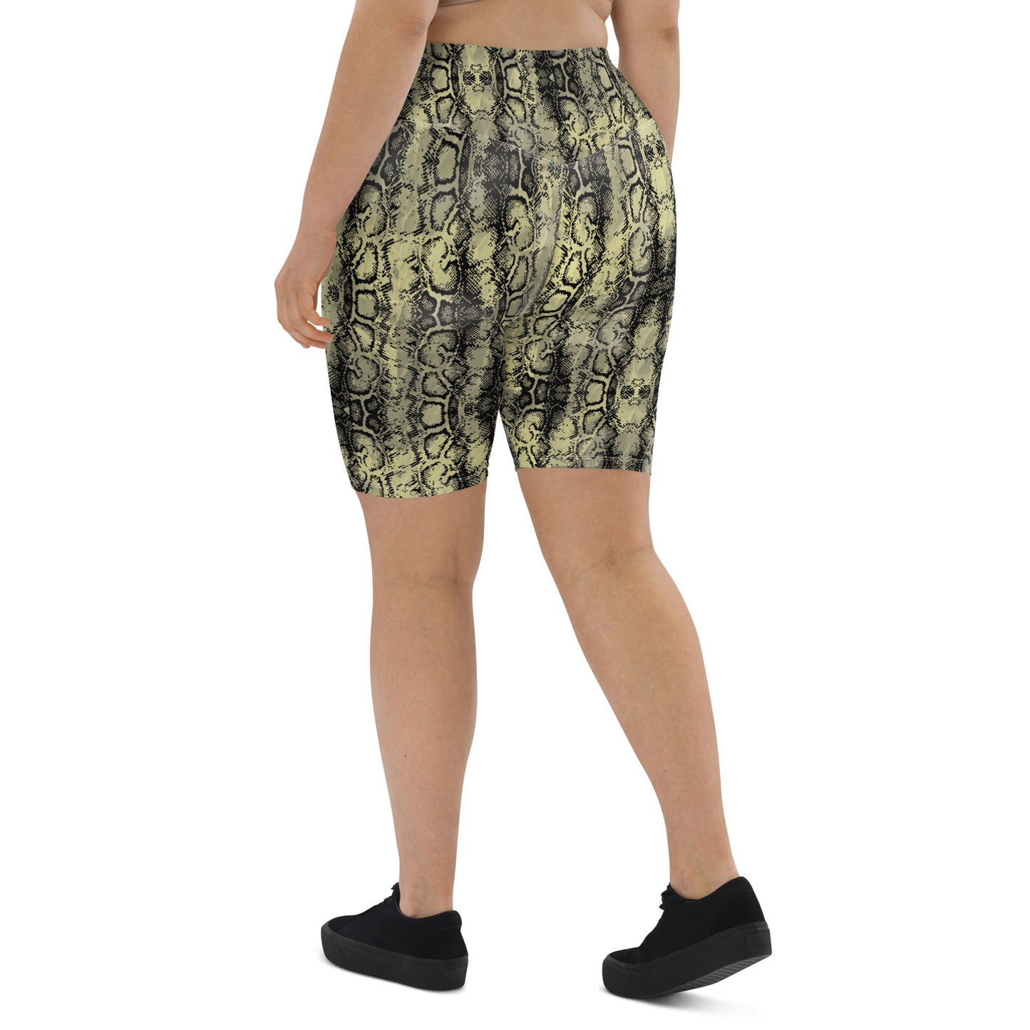 Reptile Biker Shorts