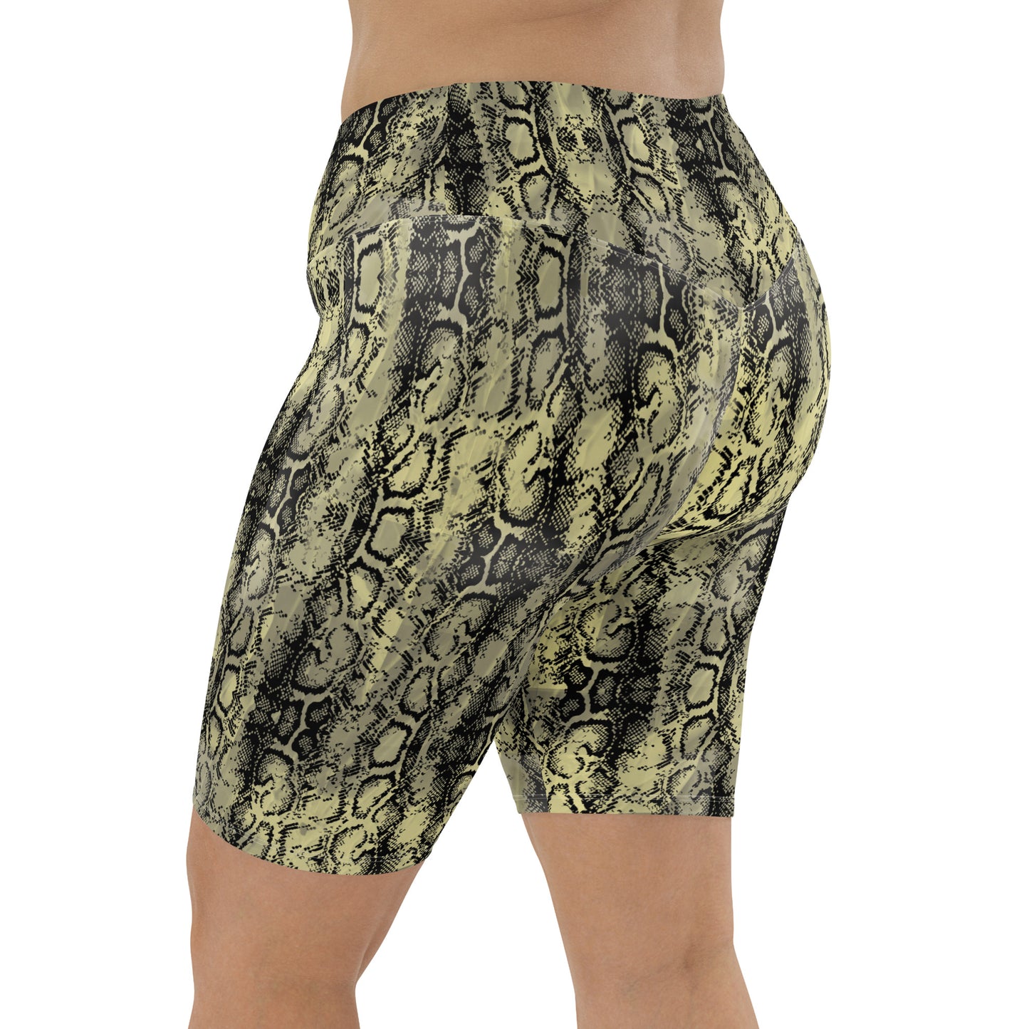 Reptile Biker Shorts