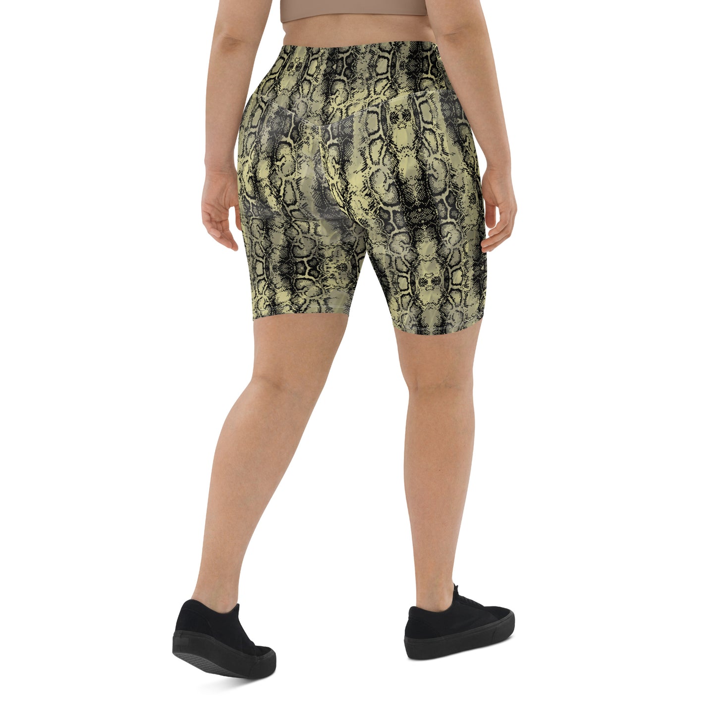 Reptile Biker Shorts