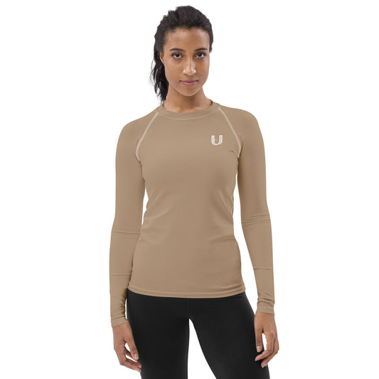 Taupe Long Sleeve Top