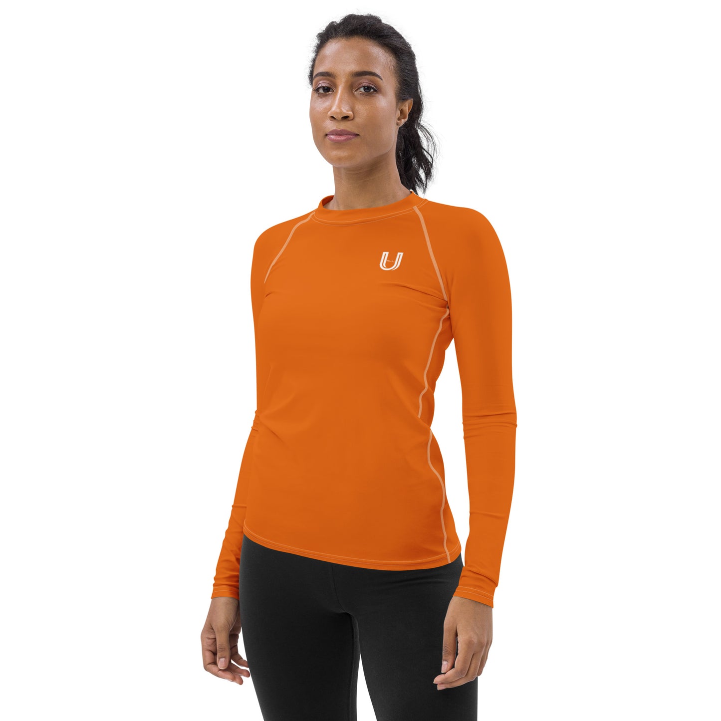 Orange Long Sleeve Top