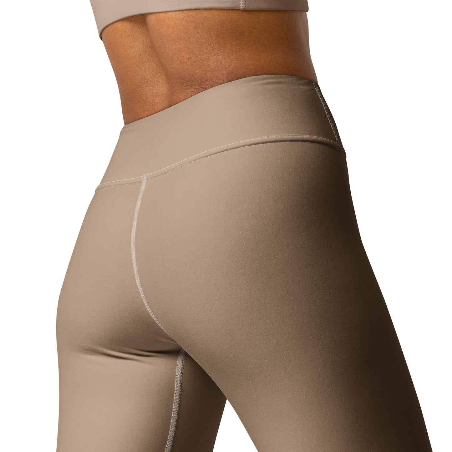 Taupe Yoga Leggings