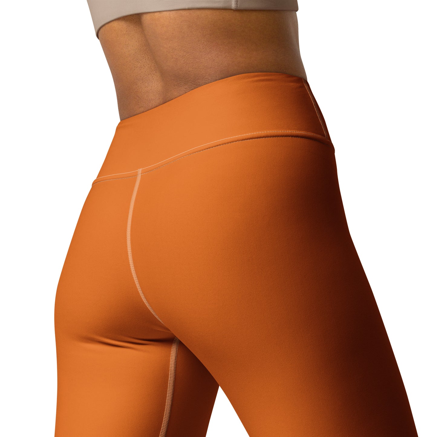 Orange Yoga Leggings