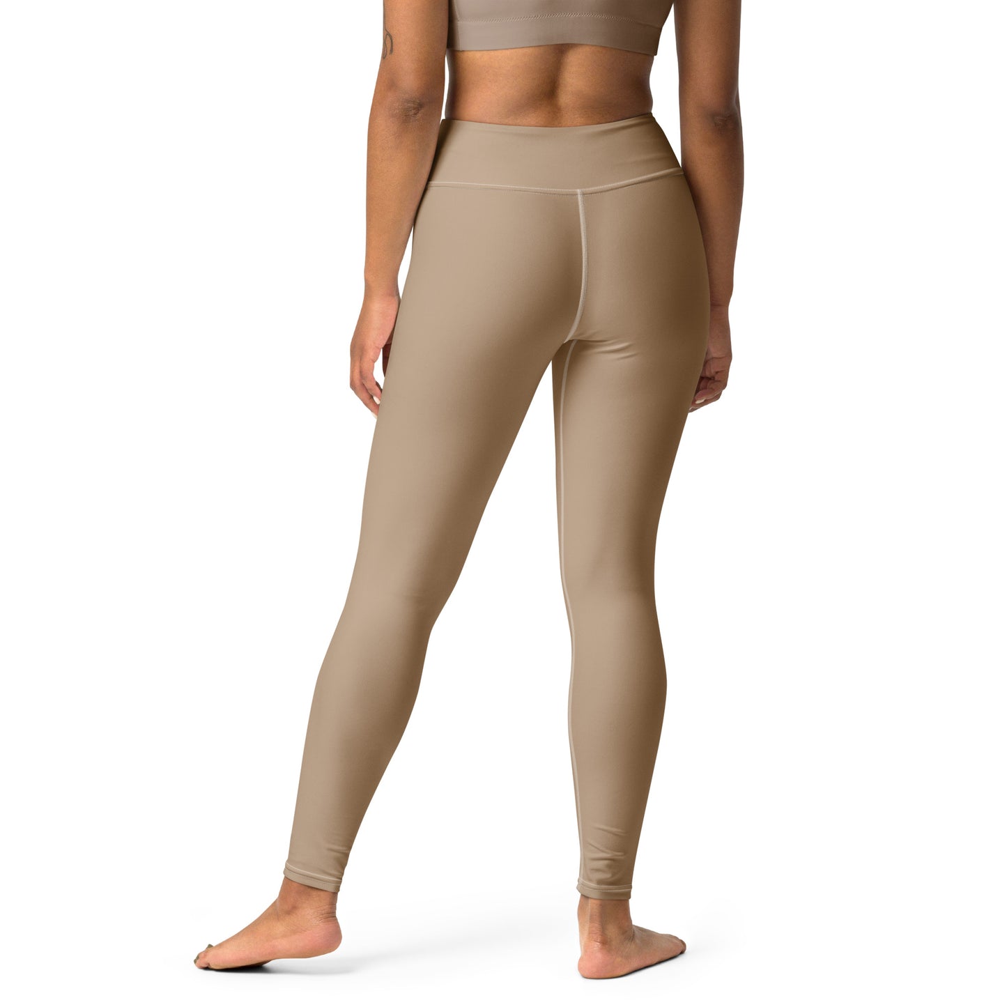 Taupe Yoga Leggings