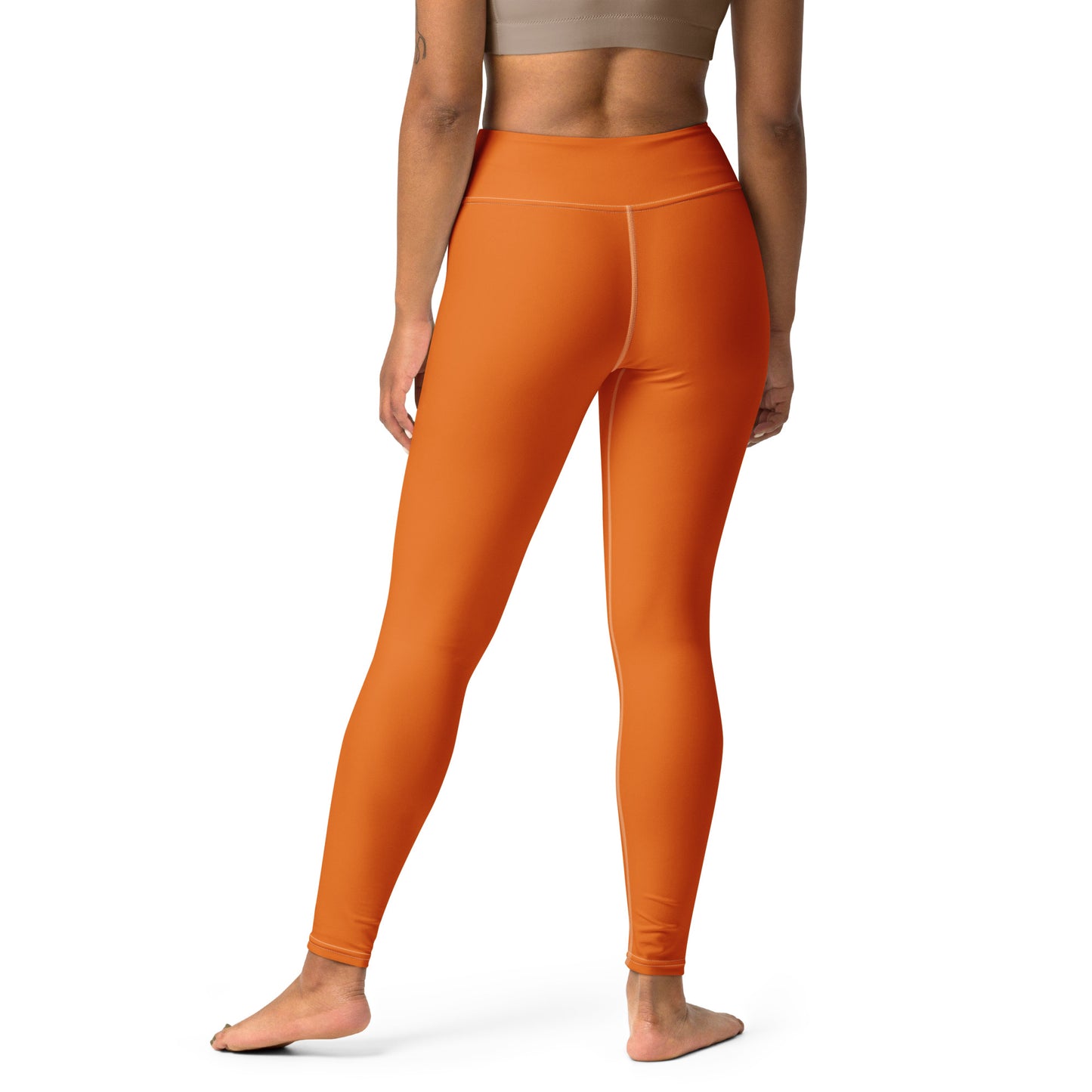 Orange Yoga Leggings