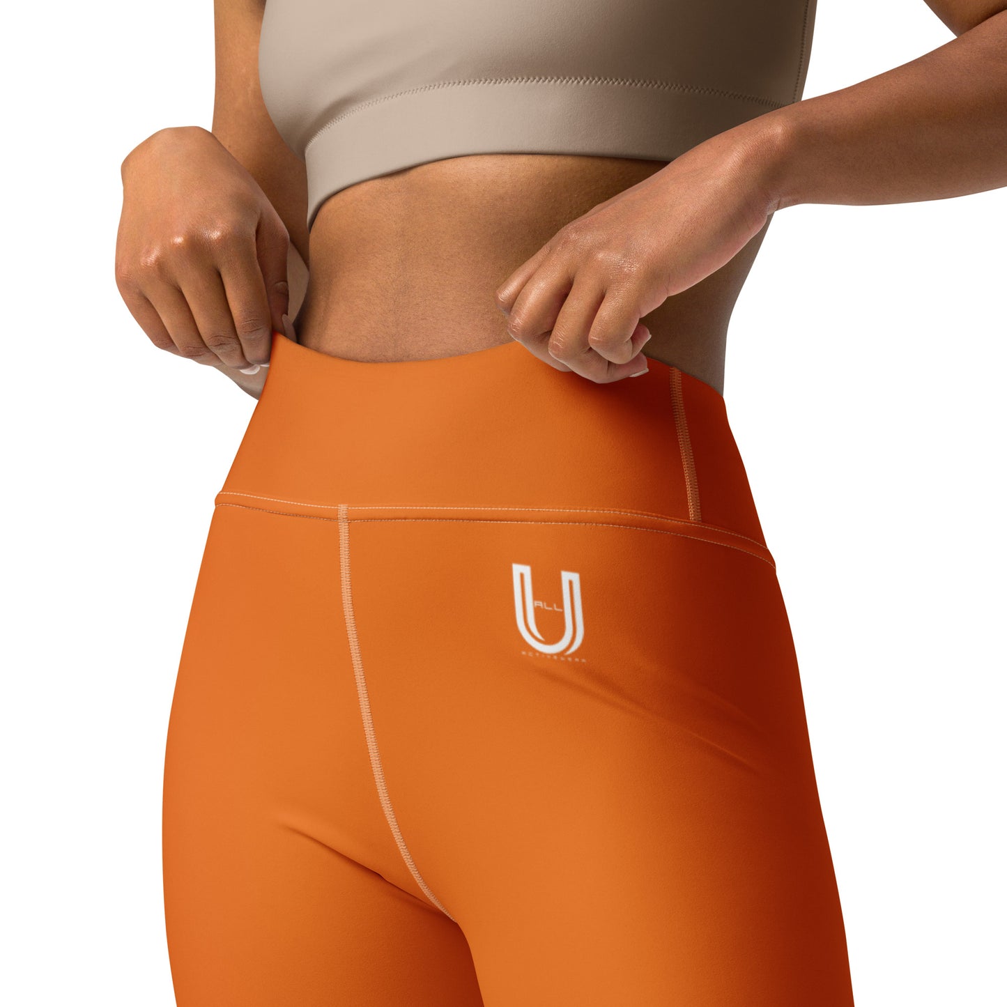 Orange Yoga Leggings