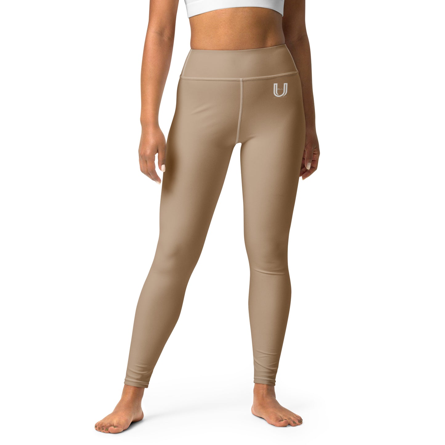 Taupe Yoga Leggings