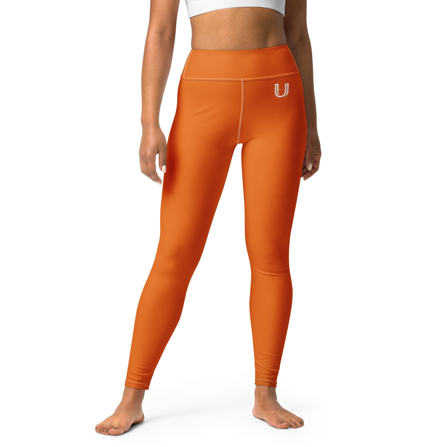 Orange Yoga Leggings